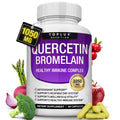 Quercetin Bromelain 1050Mg Advanced Immune Support Antioxidant and Allergy Support 60 Capsules